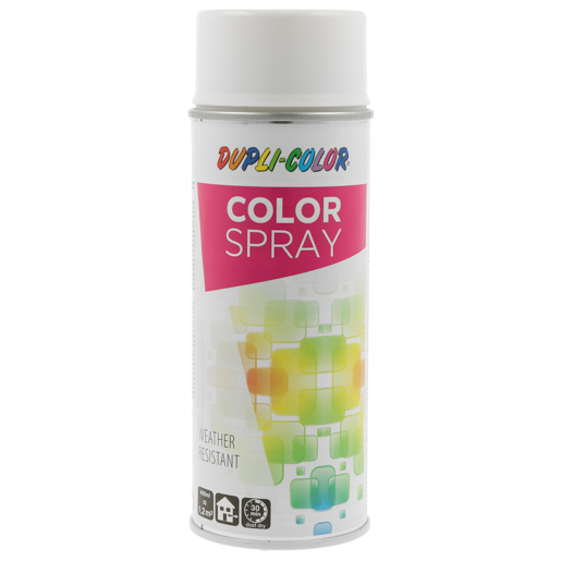 Dupli Color-Spray glz 400 ml 584893 RAL 9010 reinweiss